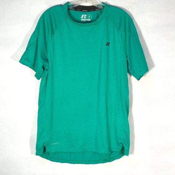 Russell Athletic Yoga Training Short Sleeve Workout Tee - Picture 1 of 8